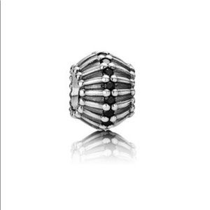 Pandora Show Stopper Black CZ Charm